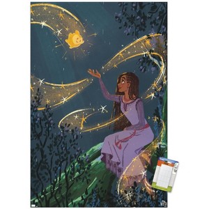 Trends International Disney Wish - Collage Poster 2 (Asha & Star) Unframed Wall Poster Prints - 1 of 4