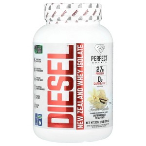 PERFECT Sports Diesel®, New Zealand Whey Isolate, French Vanilla, 2 lb (908 g) - 1 of 4