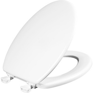 Mayfair by Bemis Westport Elongated White Enameled Wood Toilet Seat - 1 of 1