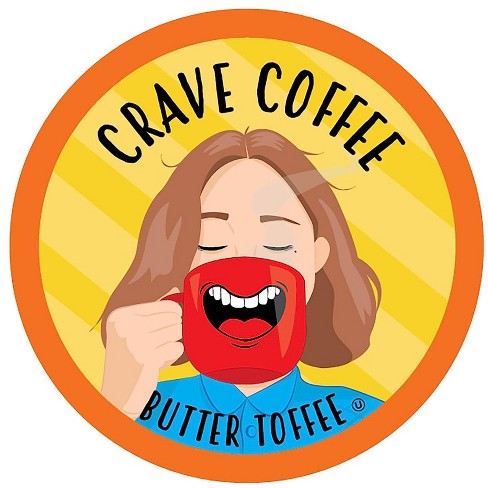 Butter toffee 2024 coffee k cups