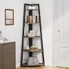 Tribesigns 70" 5-Tier Corner Shelf - 3 of 4