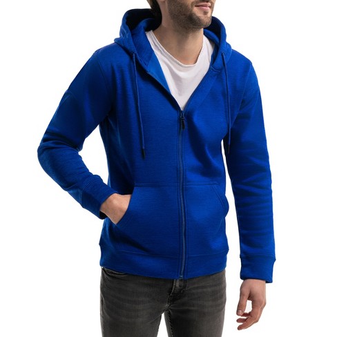 mens zip through sweatshirt