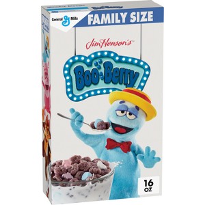 Boo Berry Family Size Cereal - 16oz - General Mills - Halloween - 1 of 4