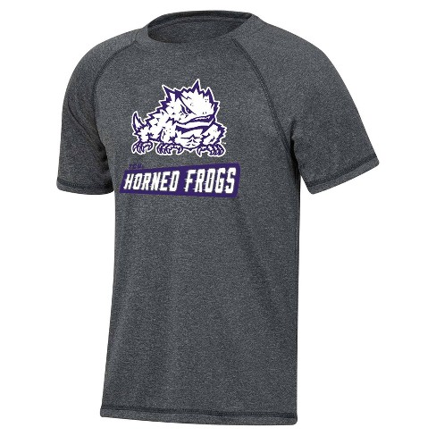 NCAA TCU Horned Frogs Boys' Gray Poly T-Shirt - image 1 of 3