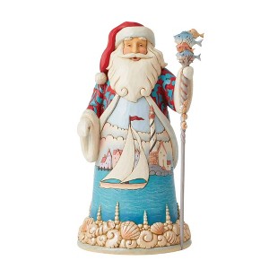 Jim Shore 10.0 Inch Sailing Santa Coastal Santa Heartwood Creek Figurines - 1 of 3