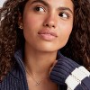 Kendra Scott Hockey Cubic Zirconia Stud Earrings - White - 2 of 2