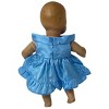 Doll Clothes Superstore Off The Shoulder Style Dress Fits 15-16 Inch Baby Dolls - 3 of 4