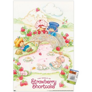 Trends International The World of Strawberry Shortcake - Bridge and Friends Unframed Wall Poster Prints - 1 of 4
