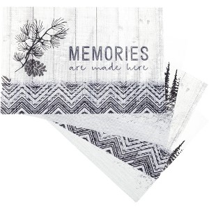 Pavilion Gift Company - Memories - 17.75" x 11.75" PVC Placemats (Set of 4) - Placemat - 1 of 4