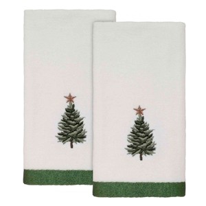 Avanti Linens Trees 2-Pack Fingertip Towel Set Towel - 1 of 3