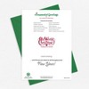 Old World Christmas Ornament Christmas Card, Christmas Cheers, 7" x 5" - 3 of 3