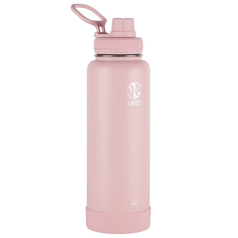 Takeya 40oz Actives Insulated Stainless Steel Water Bottle with Spout Lid, 1 of 11