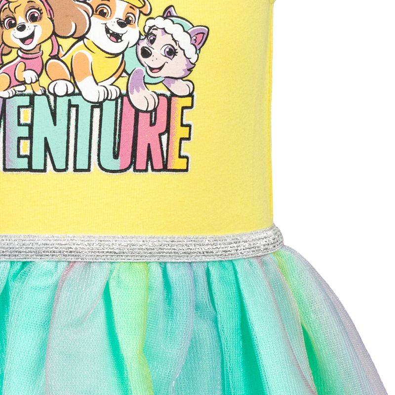 Paw Patrol Everest Rubble Marshall Chase Skye Girls Dress Toddler , 5 of 9