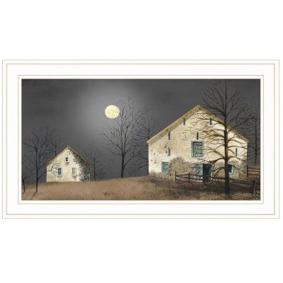 PAGED Modern Framed Wall Art for Living Room, Boho Wall Decor– "Still of the Night" by Billy Jacobs, Hang Framed Print,Bathroom Wall Decor