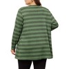 Agnes Orinda Women's Plus Size Long Sleeve Casual Lightweight Knit Open Front Fall Fashion Cardigan - 4 of 4