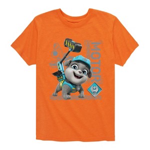 Boys' - Paw Patrol - Rubble & Crew Short Sleeve Graphic T-Shirt - 1 of 4