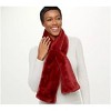 Sprigs Faux Fur Scarf With Hidden Pocket - 2 of 4