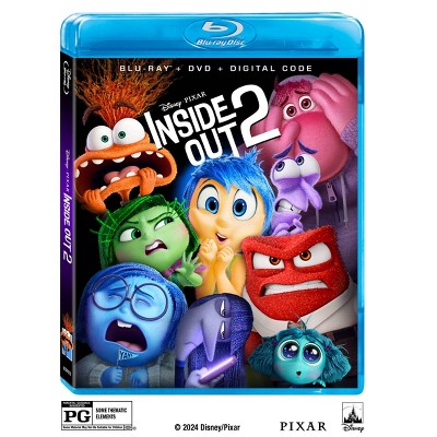 Inside Out 2 (Blu-ray + DVD + Digital)