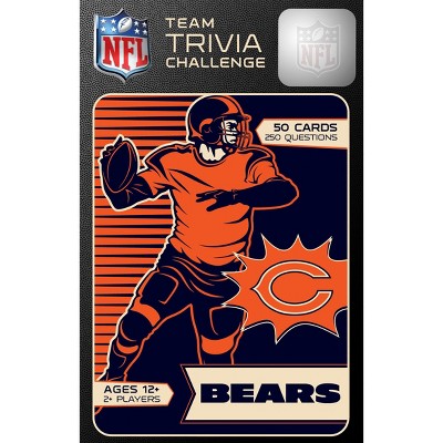 MasterPieces Officially Licensed NFL Chicago Bears Trivia Challenge