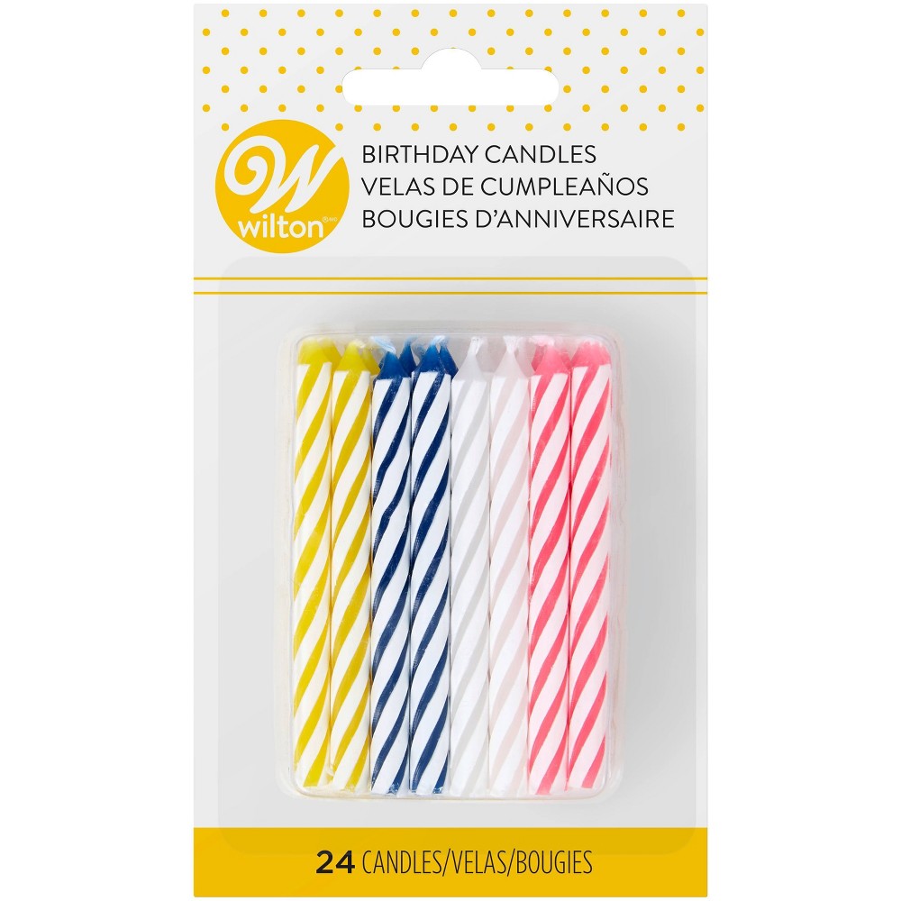UPC 070896282156 product image for Wilton Celebrations Assorted Candles - 24ct | upcitemdb.com