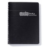 2026 House of Doolittle 5" x 8" Calendar Year Daily Appointment Book Faux Leather Cover Black - 2 of 4