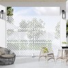 SpassWay 72"H 47"W Outdoor Metal Garden Trellis Privacy Screen Lattice Panel Indoor Room Divider - 2 of 4