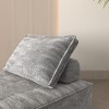 Grungis Convertible Sleeper Sofa Bed with Cylindrical Pillow,Corduroy Folding Mattress Couch with Fixed-Shape Frame,Floor Sofa for Living Room - 2 of 4
