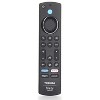 Toshiba CT-RC1US-19 Fire Edition TV Remote Control | Voice | Prime Video | Netflix | HBO | VUE - 1T86000001I Black Refurbished - 3 of 3