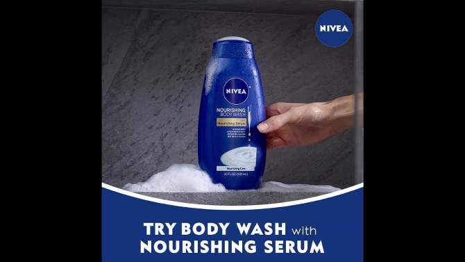 Nivea Nourishing Care Body Wash for Dry Skin - 20 fl oz, 2 of 9, play video