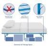 Modway Horizon Queen Stainless Steel Bed Frame - 3 of 4