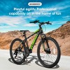 RISOKEYS 24 Inch Mountain Bike,21-Speed Trail Commuter City Mountain Bicycles,Aluminium Frame & Disc Brakes Thumb Shifter Front Fork - 2 of 4