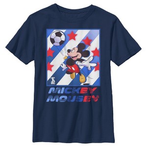 Boy's Disney Mickey Mouse Soccer Star T-Shirt - 1 of 4