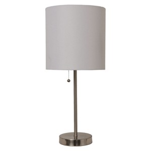Stick Lamp White Lamp Only - Room Essentials , Size: Includes Energy Efficient Light Bulb