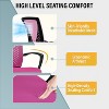 BestMassage Office Chair Mesh Desk Chair Computer Chair with Rolling Swivel and Lumbar Support Height Adjustable Task Chair for Home Office - 4 of 4