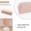 Jojoka 10 Drawer Dresser TV Stand with Non-Woven Organizer, Small TV/Media Stand with Metal Frame - 3 of 4