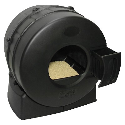 Smart Choice Litter Spinner Easy Cat Litter Box - Black