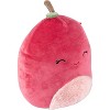 Squishmallows 10-Inch Cherry The Cherry - Official Jazwares Plush - Collectible Soft & Squishy Fruit Stuffed Animal Toy - Gift for Kids, Girls & Boys - 2 of 4