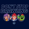 Boys Brawl Stars Don't Stop Brawling Characters T Shirt - 2 of 4
