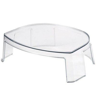 The Lakeside Collection Kitchen Storage Cabinet Pantry Countertop Organizers Clear Plastic - Clear Kitchen Rack Shelf