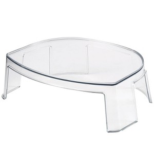 The Lakeside Collection Kitchen Storage Cabinet Pantry Countertop Organizers Clear Plastic - Clear Kitchen Rack Shelf - 1 of 2