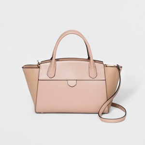 Winged Satchel Handbag- A New Day Blush, Women