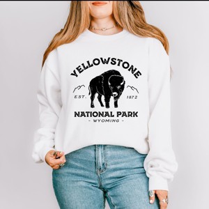Simply Sage Market Vintage Yellowstone National Park Sweatshirt - 1 of 4