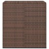 vidaXL Patio Cushion Box PE Rattan Brown - 2 of 4