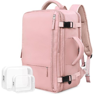 Paaaawaters Travel Laptop Backpack Carry On Backpack for Men Women Flight Approved College School Computer Bag