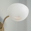 Capital Lighting Reece 1 - Light Wall Light in  Aged Brass/White - 2 of 4