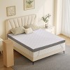 Vipbear 3 Inch Extra Firm Mattress Topper, Pain Relieving Foam Bed Topper for Extra Support, Twin/Twin XL/Full/Queen/King Size - 3 of 4