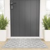 Alison Janssen Cleo Boho Diamond Looped Vinyl Welcome Mat - Society6 - 2 of 4