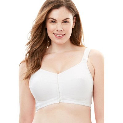 Comfort Choice Women's Plus Size Stay-Cool Wireless Posture Bra