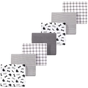Luvable Friends Little Treasure Flannel Receiving Blankets 7pk - 1 of 1