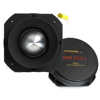 2) Pyramid PRO TW57 3" 2000W Dome Bullet Car Super Titanium Audio Tweeters